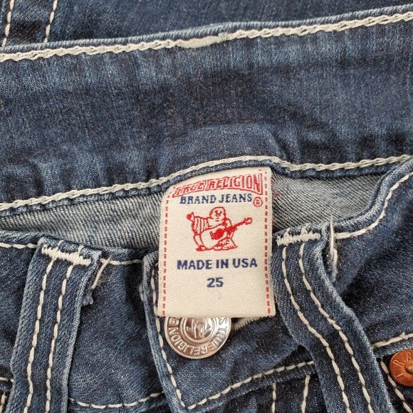 True‎ Religion Womens Size 25 Jeans Style WAK2076A98 - Picture 3 of 6